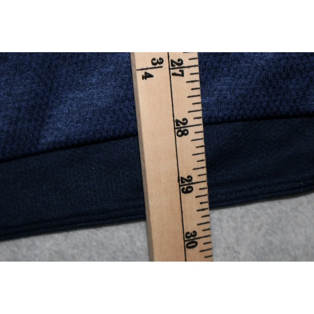 Adidas Hoodie Men 2XL XXL Blue Logo Pullover Long Sleeve Gym Workout